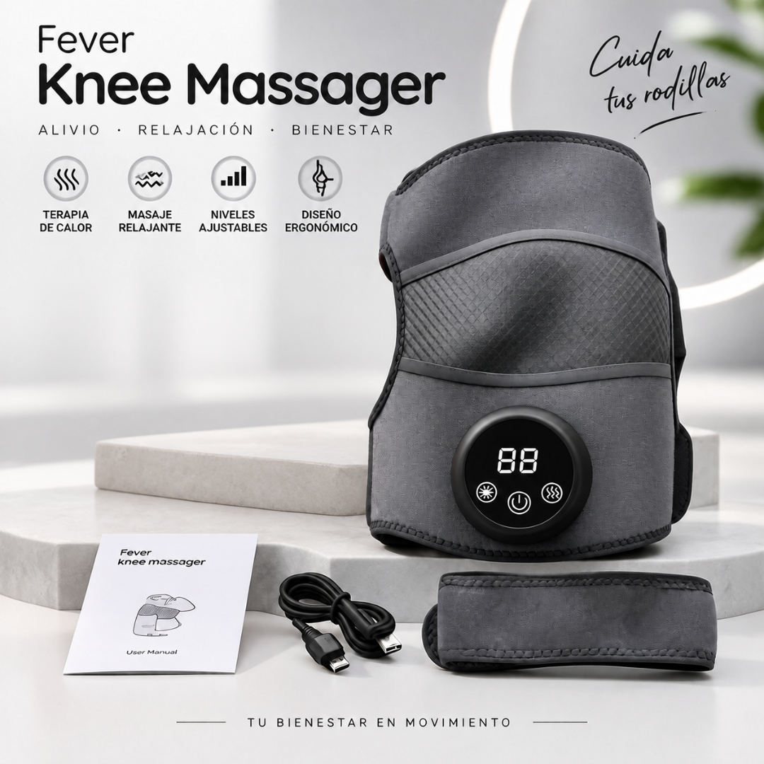 Masajeador Inteligente de Rodilla con Calor y Masaje