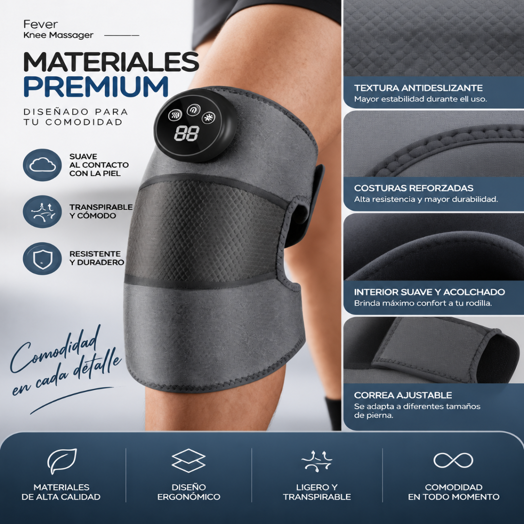 Masajeador Inteligente de Rodilla con Calor y Masaje